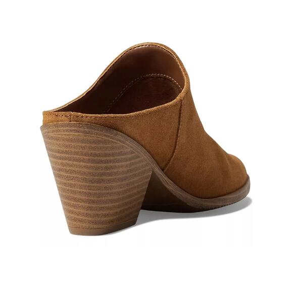 Blondo Nala Waterproof Almond Toe Suede Waterproof Mules Size 5.5M - Picture 2 of 3